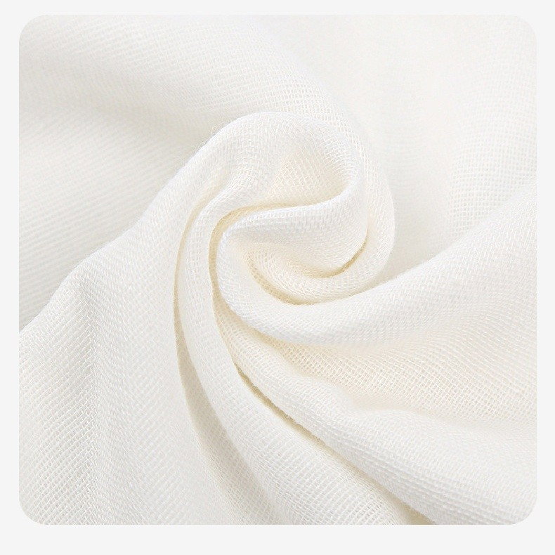 Prosop Absorbant, Flippy, din Bumbac, pentru Bebelusi, 19x28 cm, Model Pisica, Alb [5]