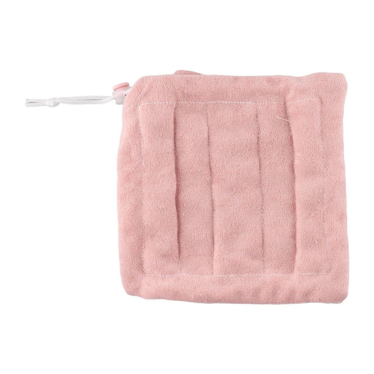 Prosop de Baie, Flippy, 2in1, cu Burete din Plasa, 17 x 17 cm, Roz [3]