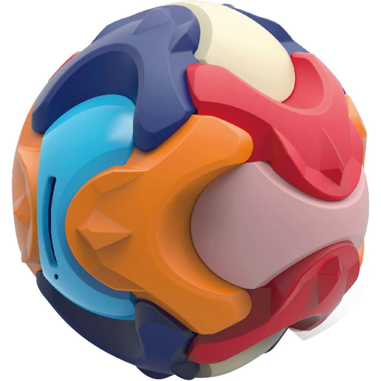 Pusculita Sub Forma de Minge, Flippy, de Construit, se Asambleaza/Dezasambleaza, din Plastic, 16.5x16.5x16.5, Multicolor [1]