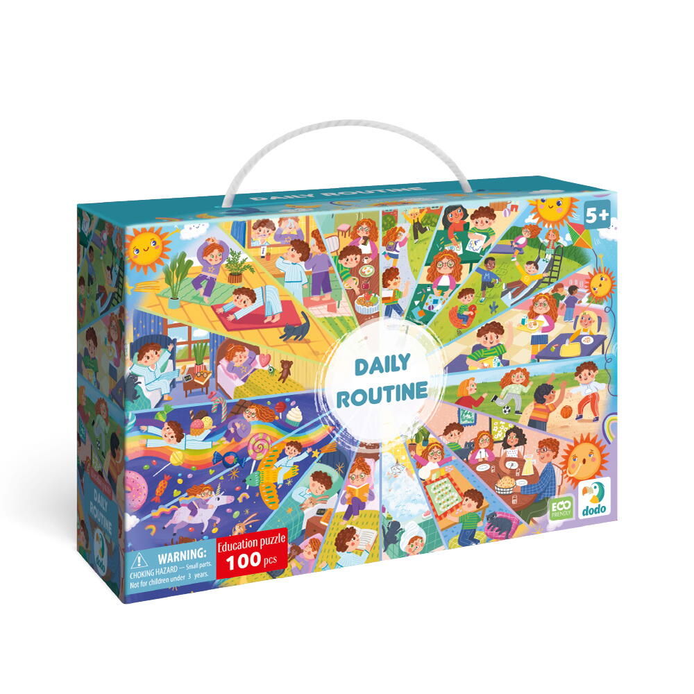 Puzzle - Activitatile zilnice (100 piese) [1]