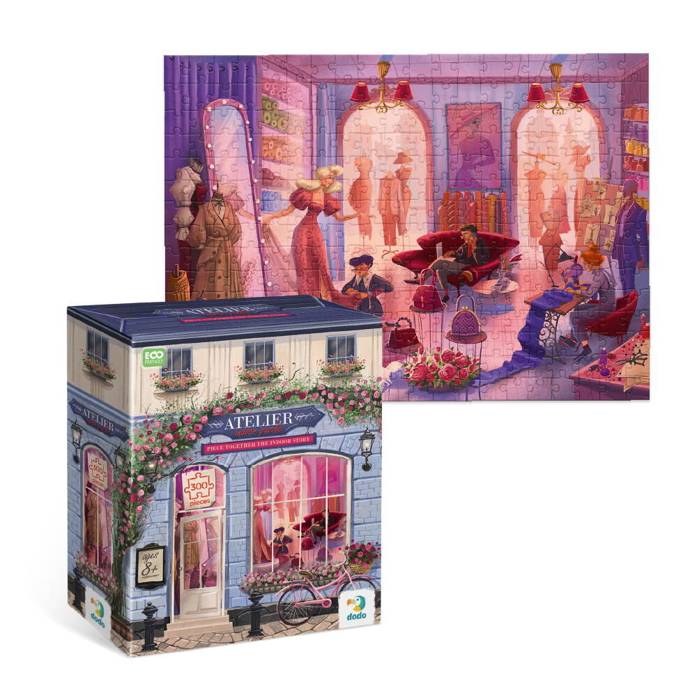 Puzzle - Atelierul de moda (300 piese) [1]