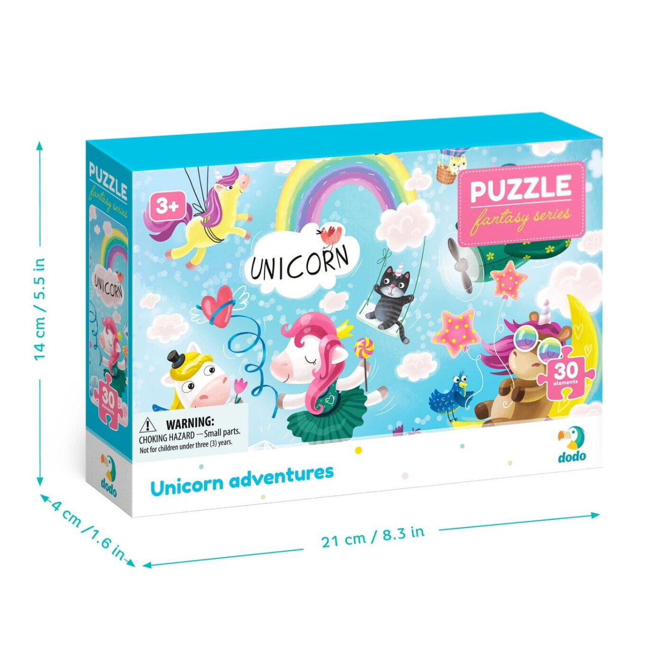 Puzzle - Aventurile magice ale unicornilor (30 piese) [4]