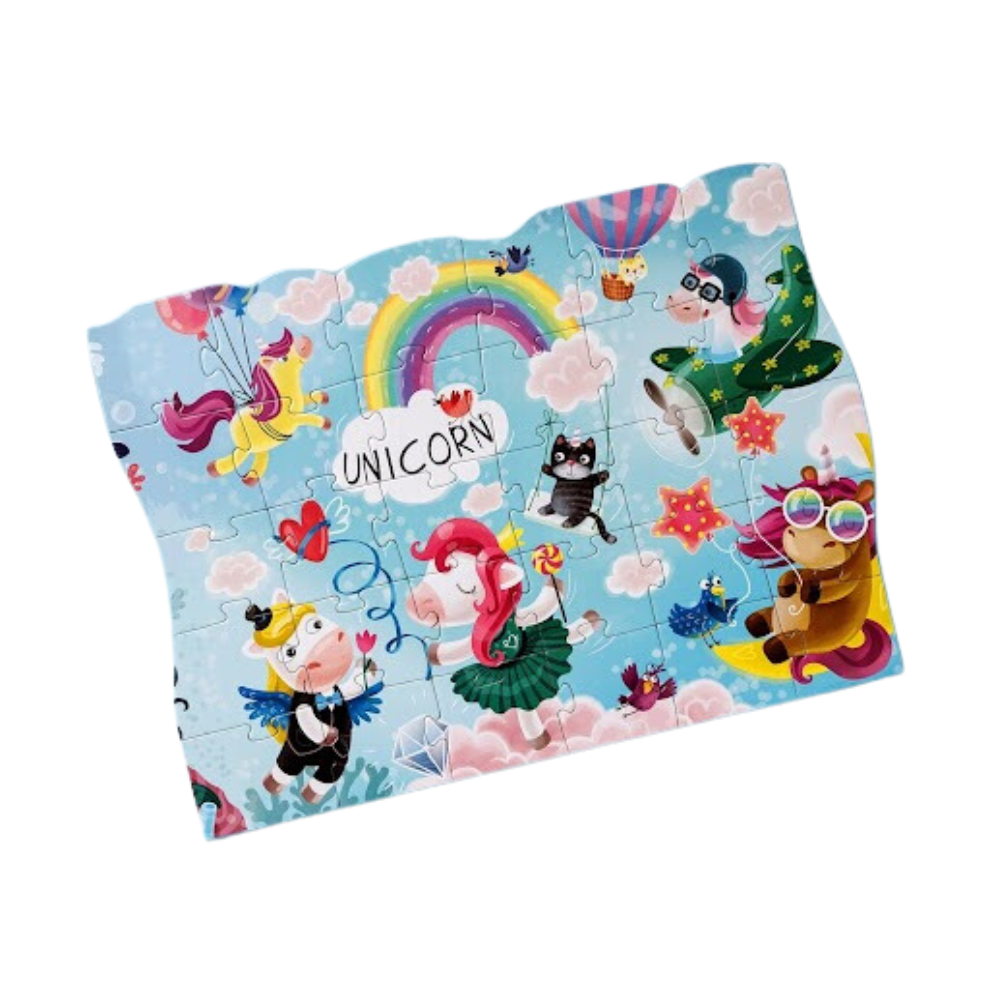 Puzzle - Aventurile magice ale unicornilor (30 piese) [1]