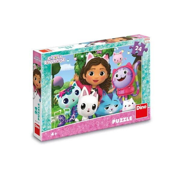 Puzzle - Casa de papusi a lui Gabby (24 piese) [1]