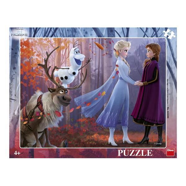 Puzzle cu rama - Frozen II (40 piese) [1]