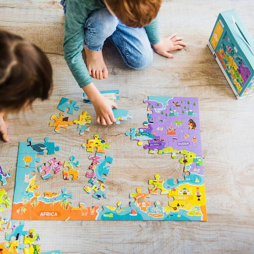 Puzzle - Descopera Europa (100 piese) [3]