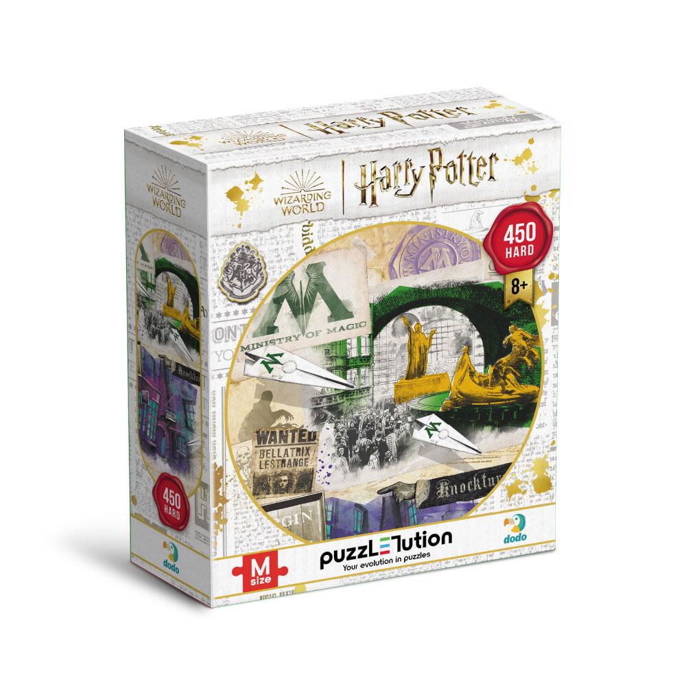 Puzzle Harry Potter - Ministerul Magiei & Aleea Nocturn (450 piese) [2]