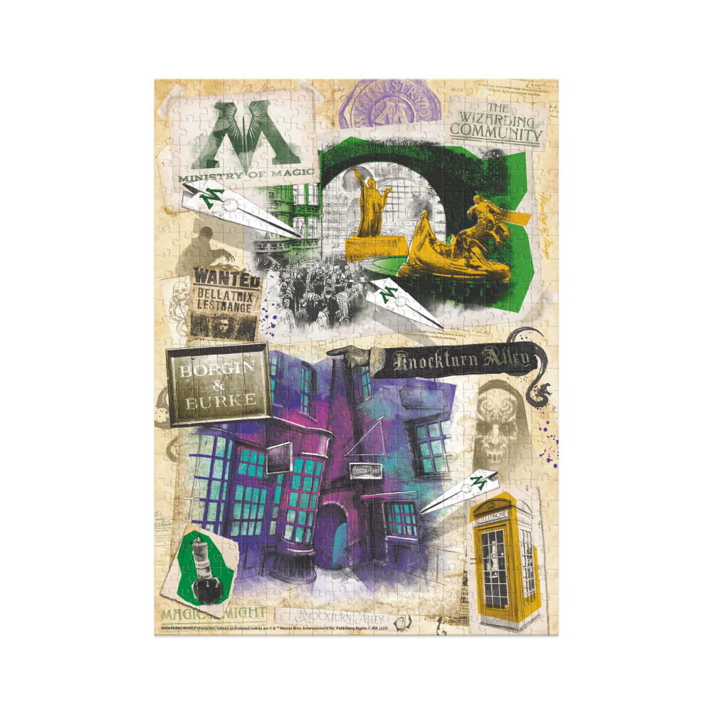 Puzzle Harry Potter - Ministerul Magiei & Aleea Nocturn (450 piese) [1]