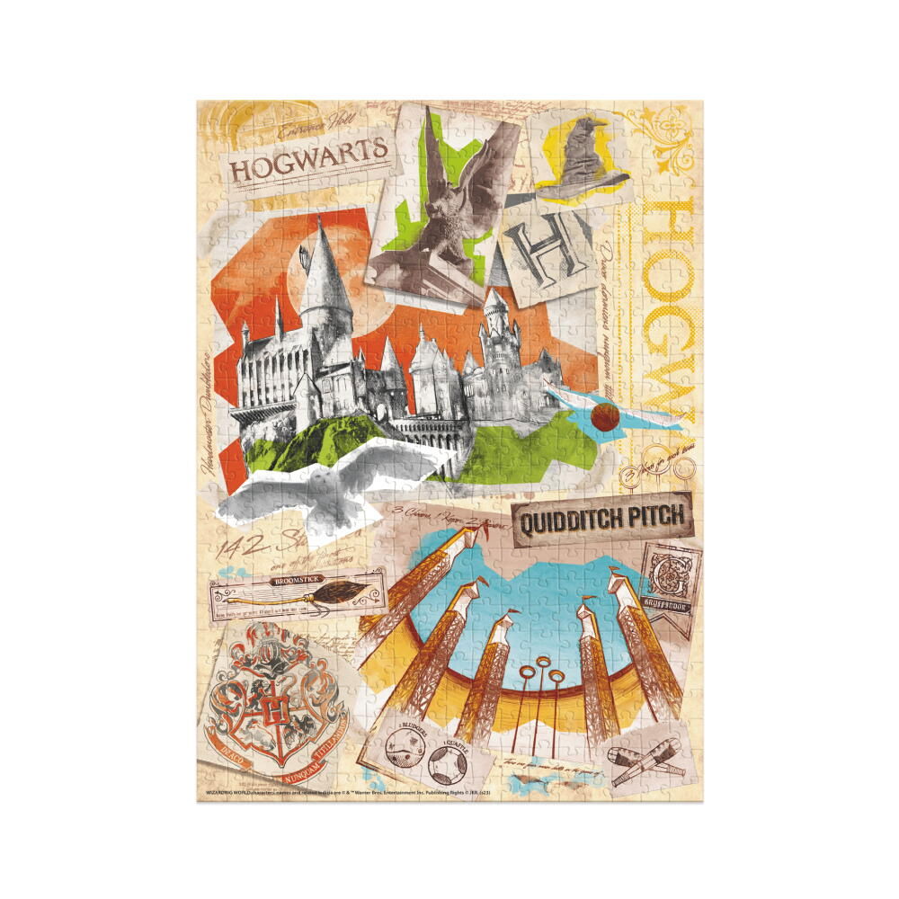 Puzzle Harry Potter - Scoala Hogwarts (450 piese) [3]
