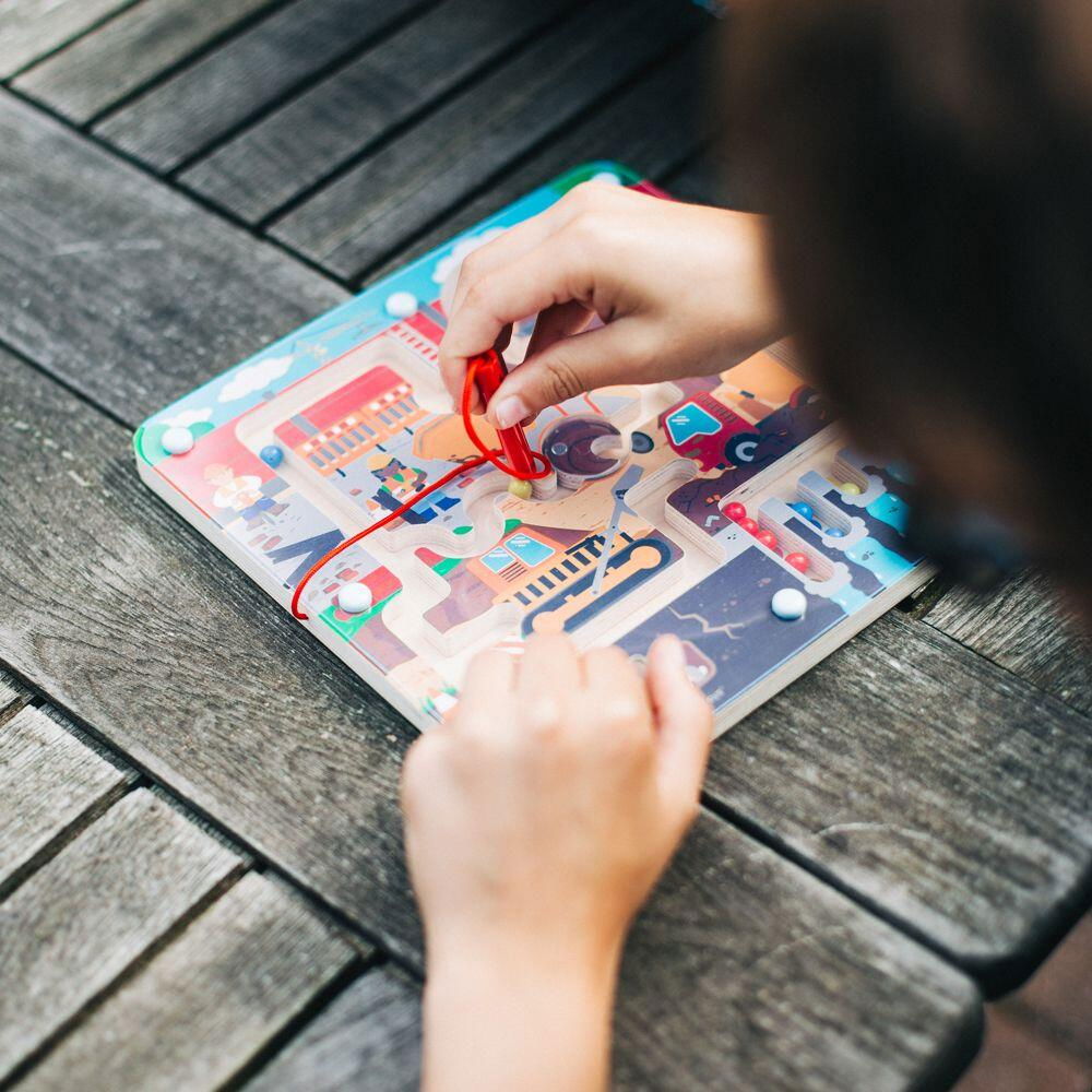 Puzzle labirint - Pe santier [4]