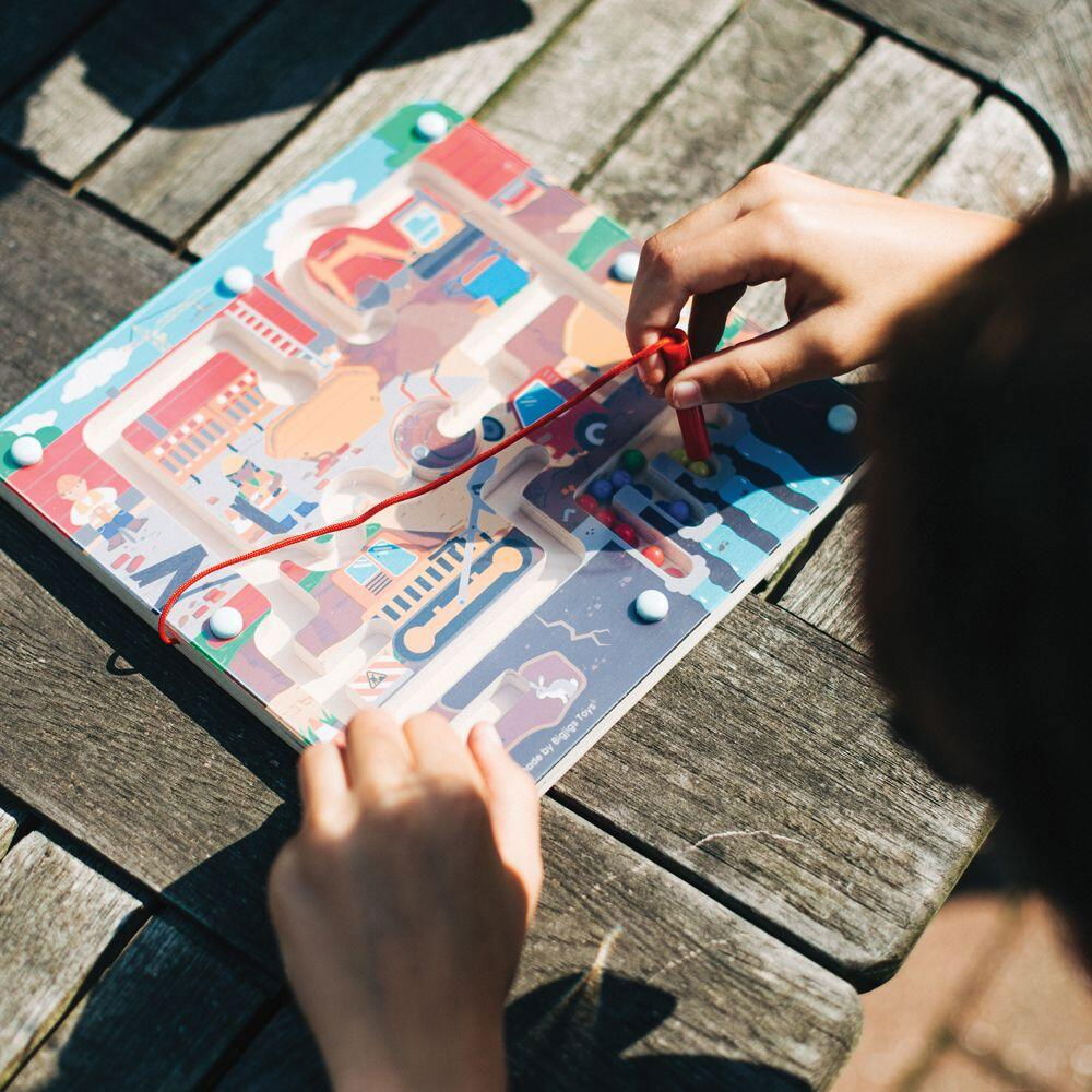 Puzzle labirint - Pe santier [3]