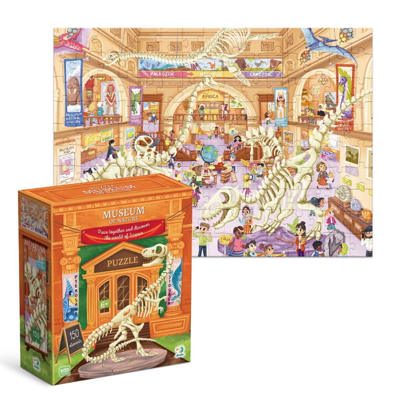 Puzzle - Muzeul naturii ( 150 piese) [2]