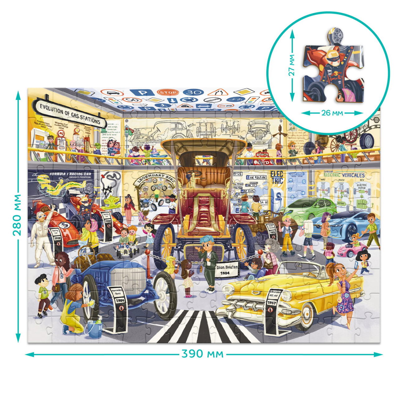 Puzzle - Muzeul transporturilor (150 piese) [4]