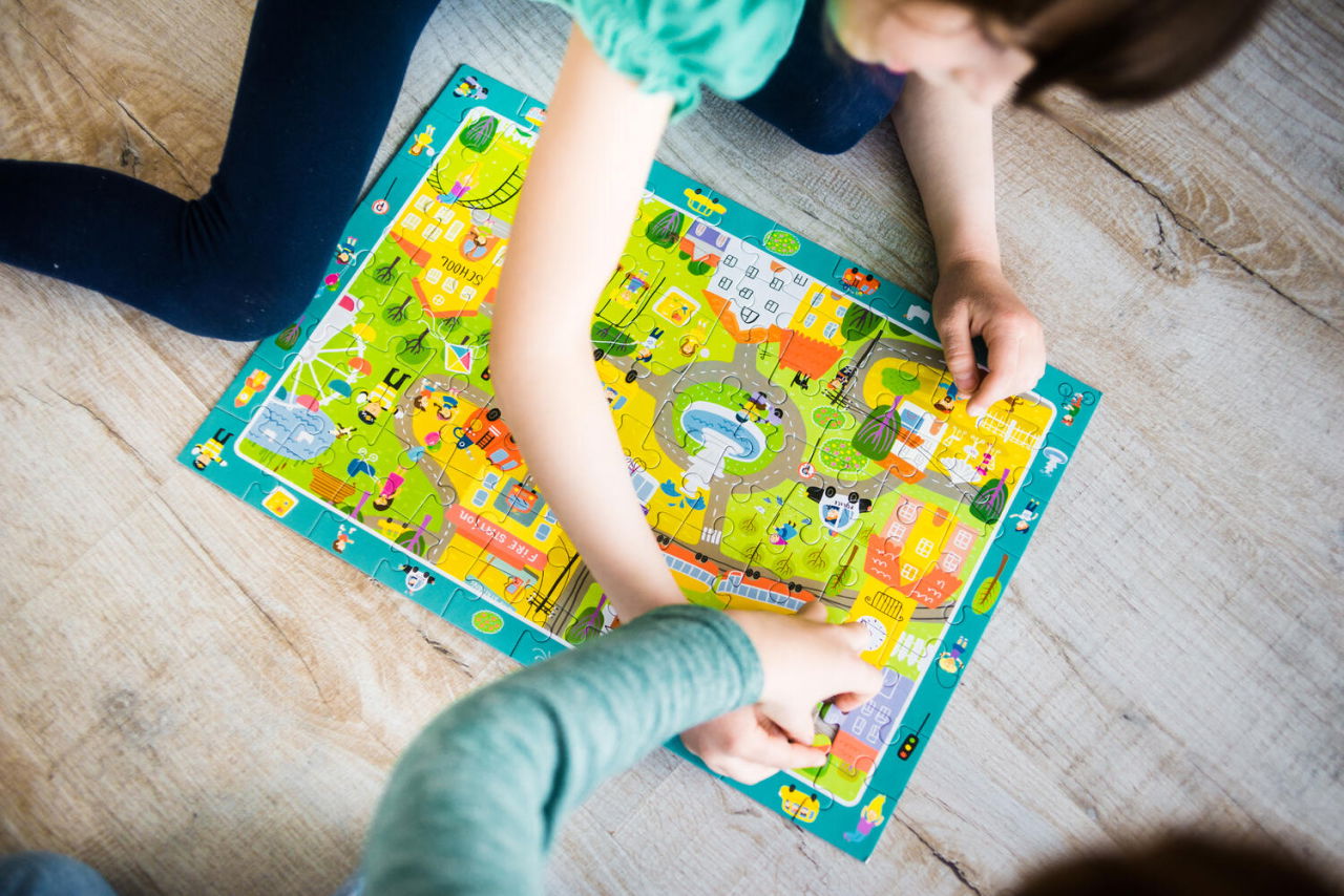 Puzzle - Orasul (80 piese) [6]