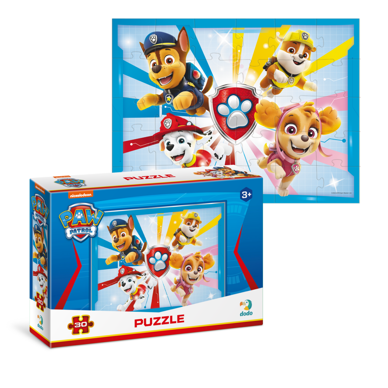 Puzzle - Patrula Catelusilor: Catelusi curajosi (30 piese) [2]