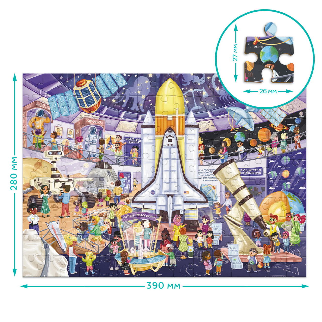 Puzzle - Planetariu (150 piese) [4]