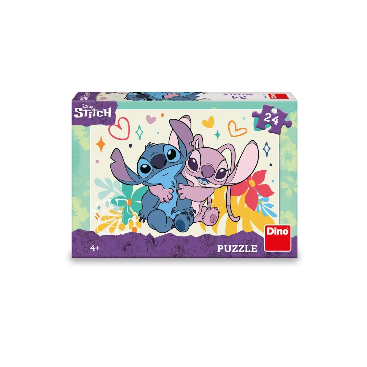 Puzzle - Stitch si Angel (24 piese) [2]