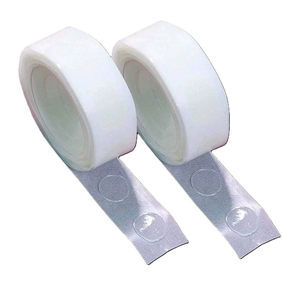 Rola Dubla-Adeziva, Flippy, pentru Lipit Baloane, 100 de Buline cu Diametru 1.2 cm, Transparent [1]