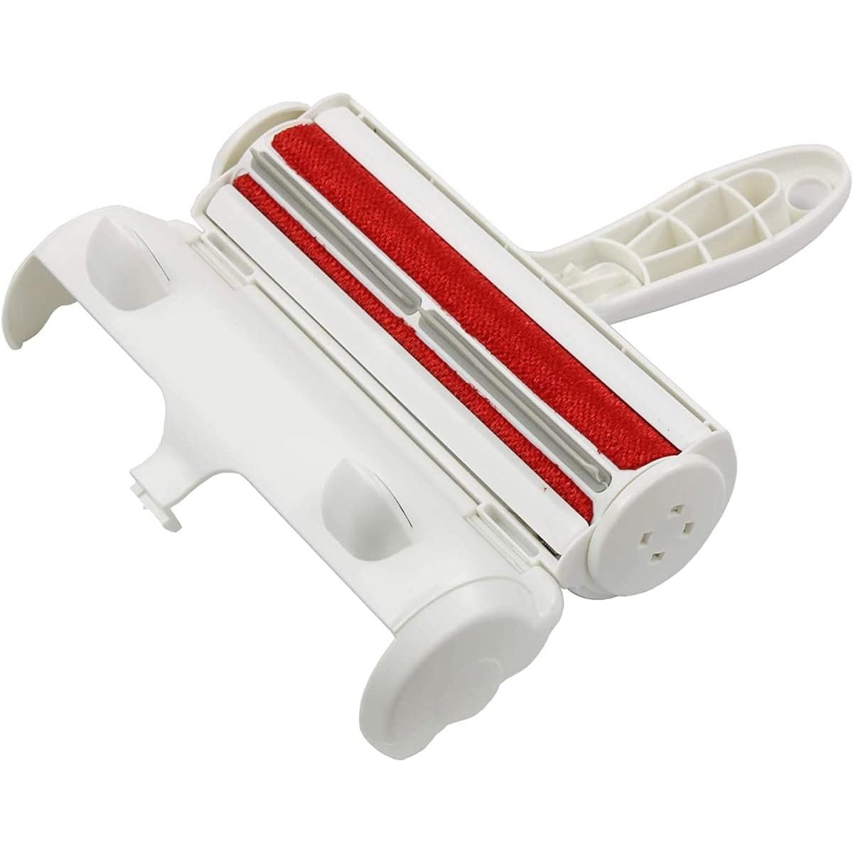 Rola pentru Parul de Animale, Flippy, cu Maner 19x19x6cm, Alb/Rosu [1]