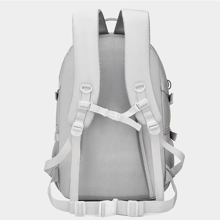 Rucsac Multifunctional pentru Calatorie, Flippy, pentru Alpinism, Voiaj, Drumetii, din Panza Oxford, 34x16x52 cm, Alb [8]