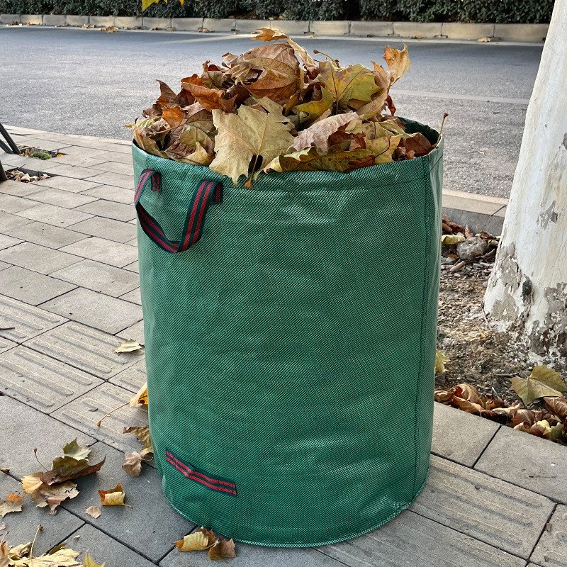 Sac de Colectare a Frunzelor, Flippy, Cos Sac pentru Gradina, Sac de Depozitare a Frunzelor, 45 x 76 cm, 120 l, Verde [3]