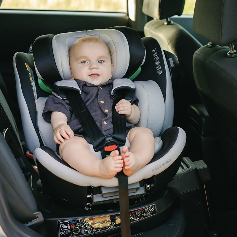 Scaun auto iSize 40-150 cm Coccolle Mago Jet black [17]