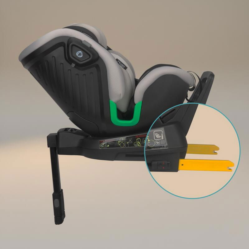 Scaun auto iSize 40-150 cm Coccolle Mago Jet black [10]