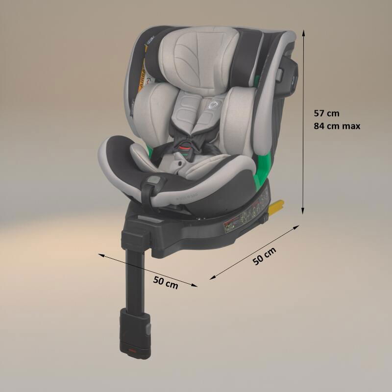 Scaun auto iSize 40-150 cm Coccolle Mago Jet black [9]