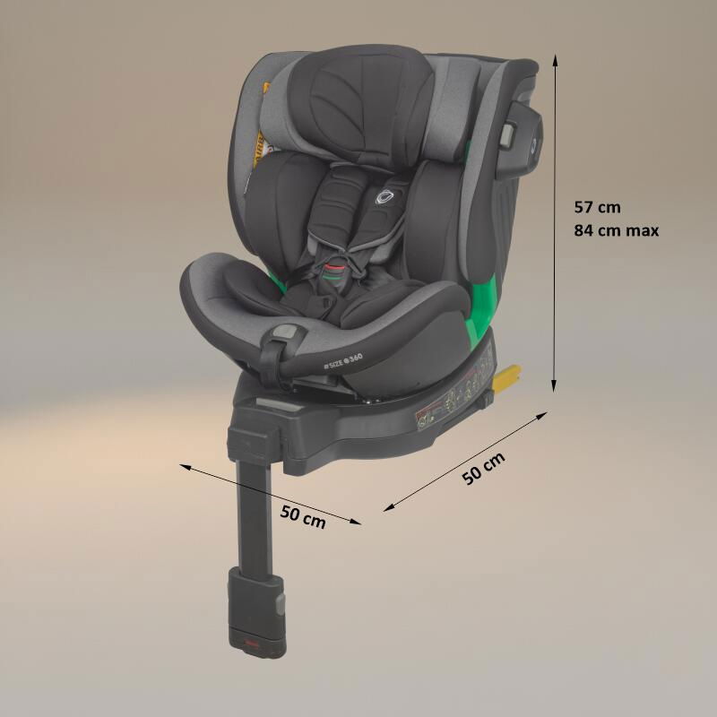 Scaun auto iSize 40-150 cm Coccolle Mago Neutral grey [9]