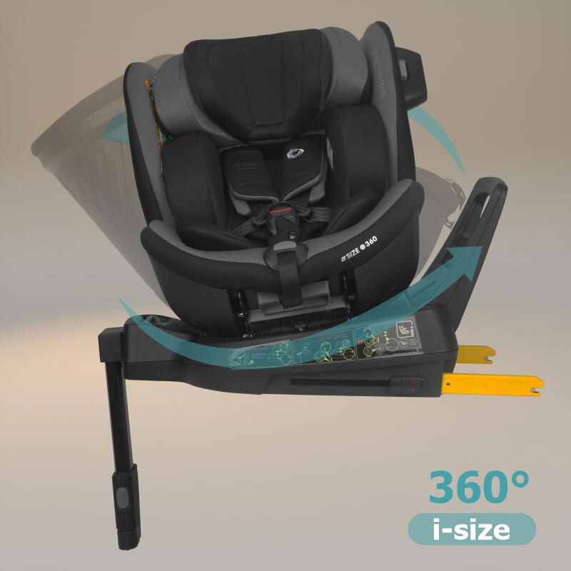 Scaun auto iSize 40-150 cm Coccolle Mago Neutral grey [7]