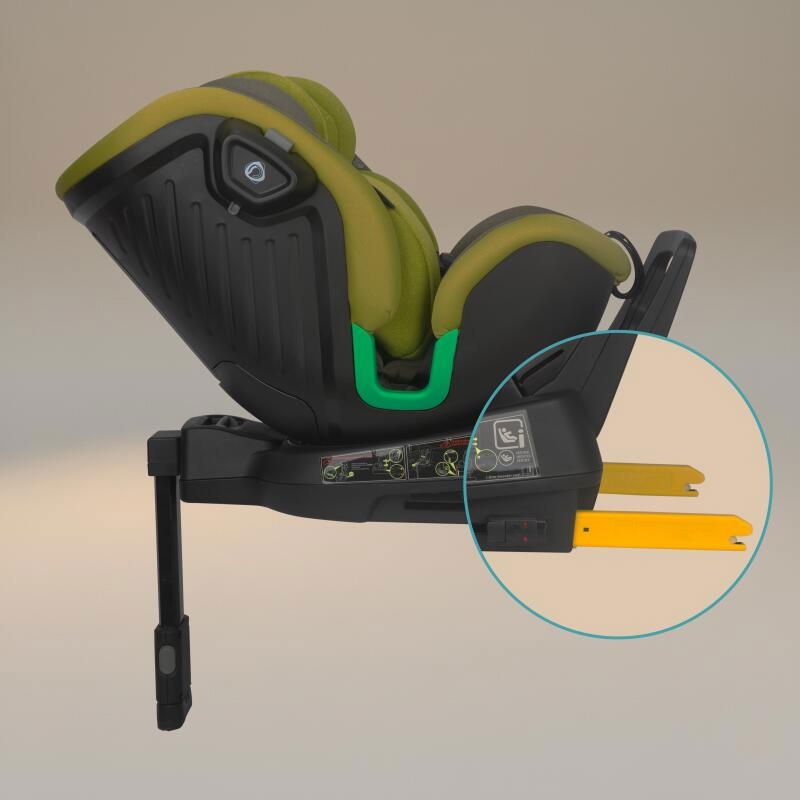 Scaun auto iSize 40-150 cm Coccolle Mago Olive khaki [10]