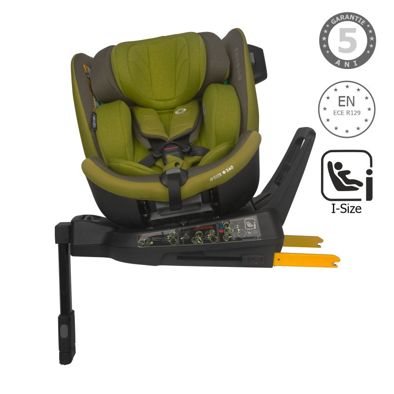 Scaun auto iSize 40-150 cm Coccolle Mago Olive khaki [1]