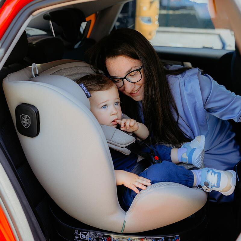 Scaun auto iSize 40-150 cm Coccolle Nova Moonlit grey [13]