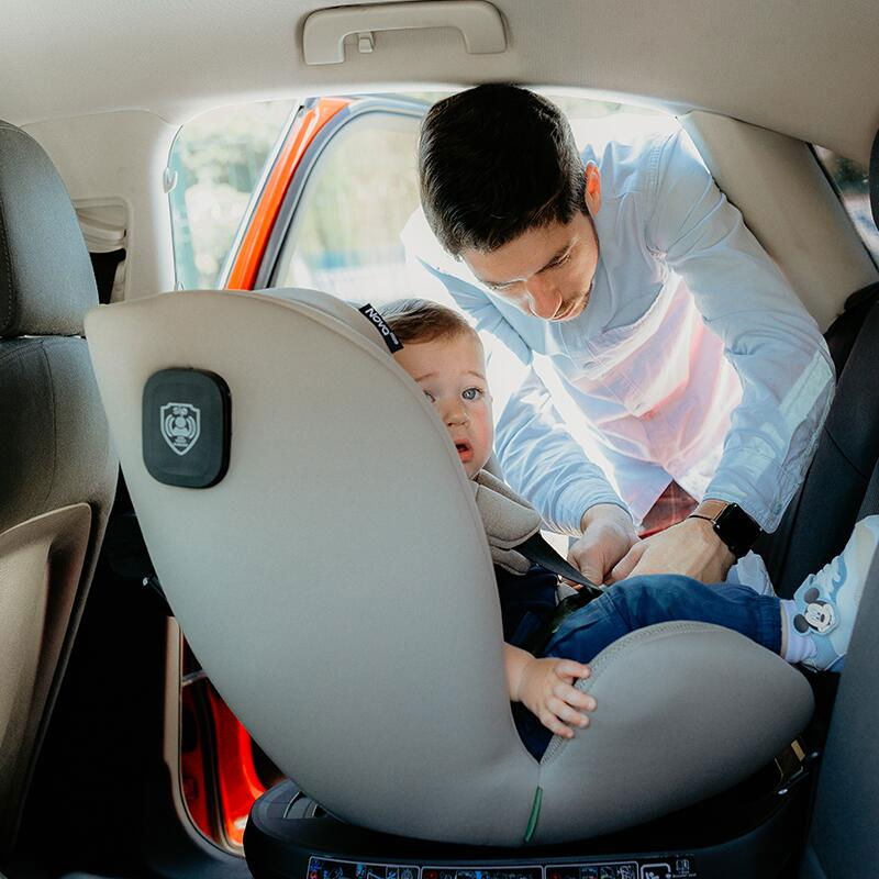 Scaun auto iSize 40-150 cm Coccolle Nova Sand beige [11]