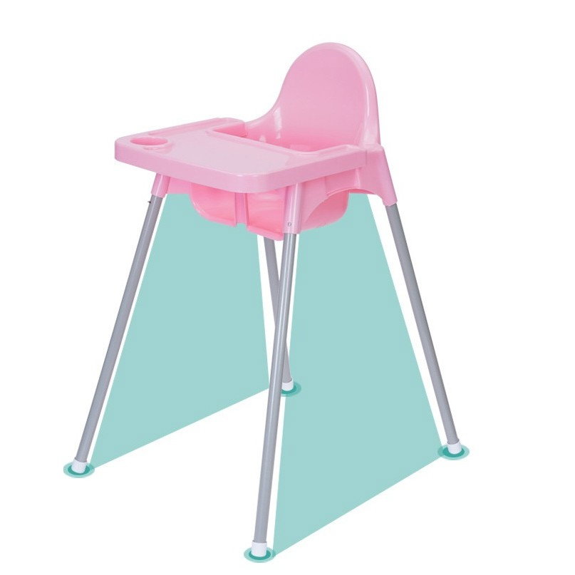 Scaun de Masa, Flippy, pentru Bebelusi si Copii 6-36 Luni, din Plastic/Metal, Centura in 2 Puncte, Tava Detasabila, 63 x 57 x 85 cm, Roz [4]