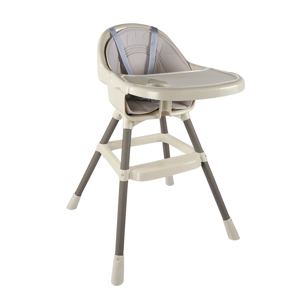 Scaun de masa premium cu perna - Bej [1]