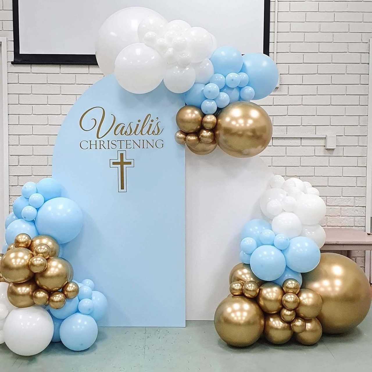 Set 10 Baloane din Latex, Flippy, Model Party, 13 cm, 1 g, Bleu [2]