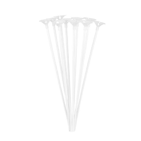 Set 10 Bete cu Rozete pentru Baloane, Flippy, Suporturi de plastic, Usor de instalat, Reutilizabil, Pentru aniversare, Nunta, Ziua de Nastere, Decor [2]