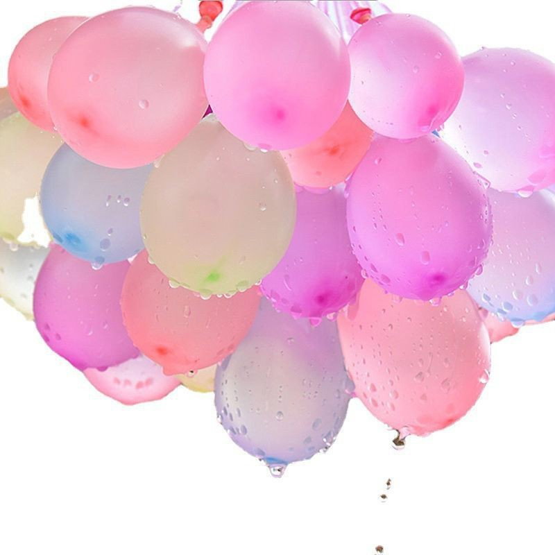 Set 111 Baloane din Latex, Flippy, Aqua Party, Sistem de Umplere Rapida, 10 cm Diametru, Multicolor [6]