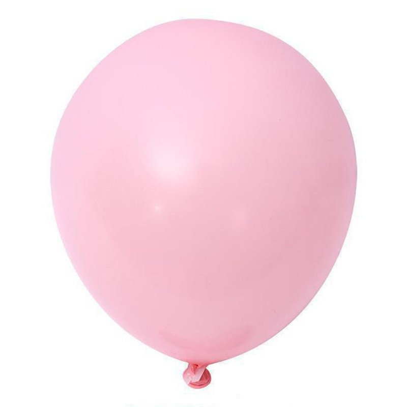 Set 12 Baloane, Flippy, din Latex Macaroon, 30 cm, Roz [1]