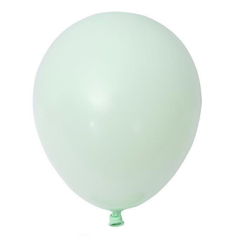 Set 12 Baloane, Flippy, din Latex Macaroon, 30 cm, Verde [1]