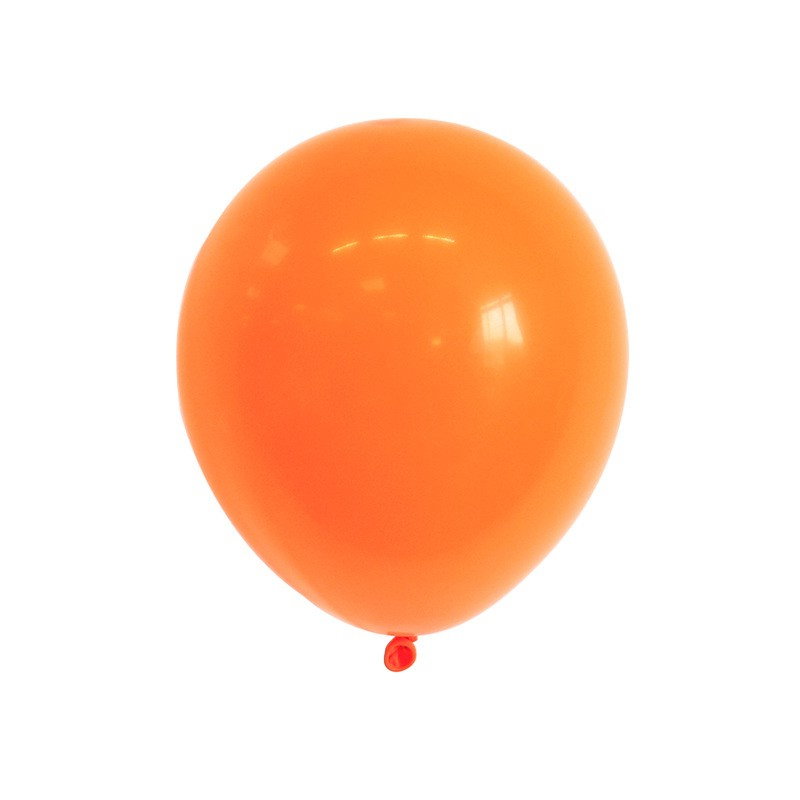 Set 12 Baloane, Flippy, din Latex Standard, 13 cm, Portocaliu [7]