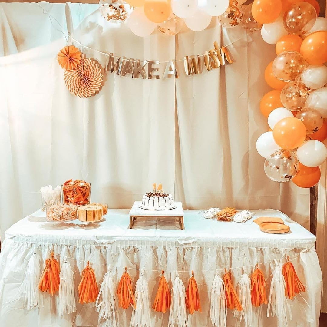 Set 12 Baloane, Flippy, din Latex Standard, 13 cm, Portocaliu [4]