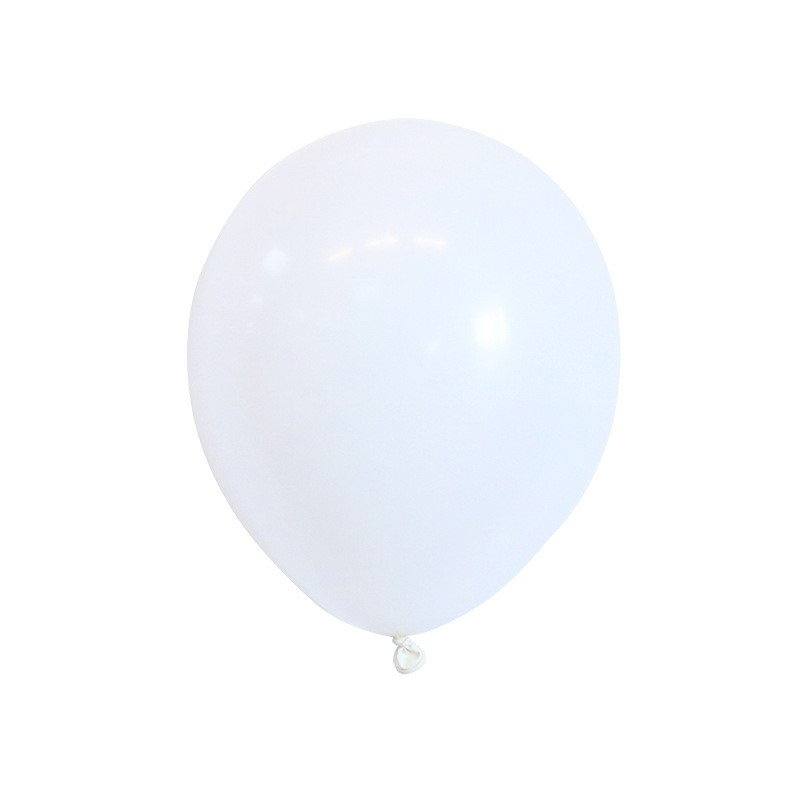Set 12 Baloane, Flippy, din Latex Standard, 25 cm, Alb [5]