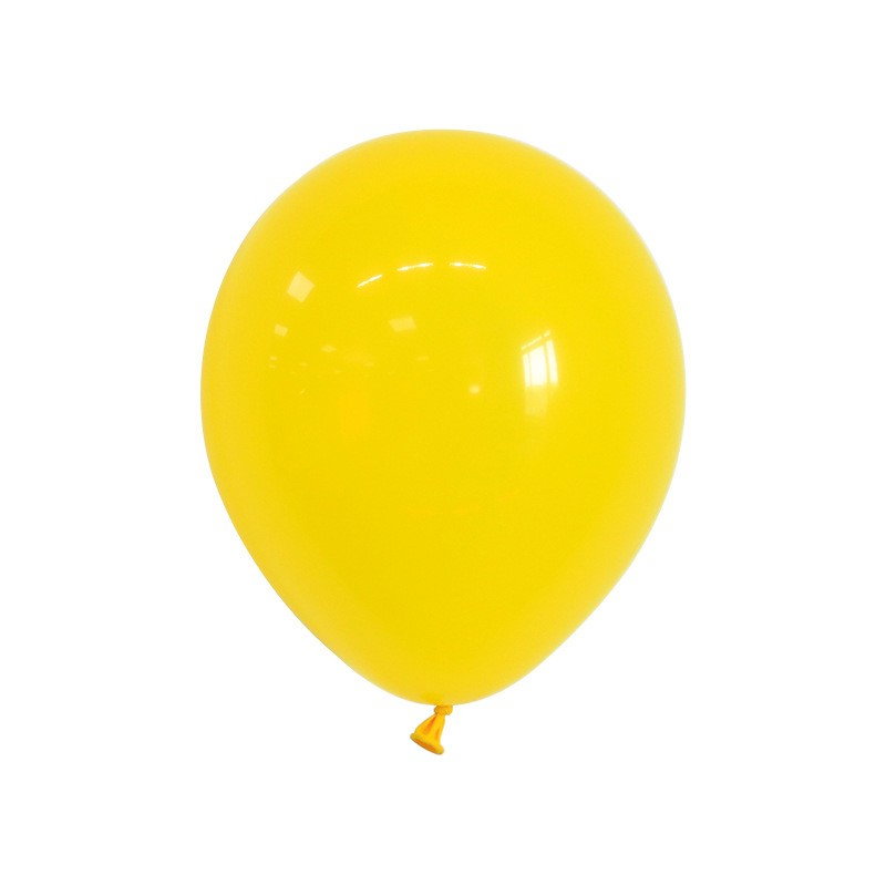 Set 12 Baloane, Flippy, din Latex Standard, 30 cm, Galben [7]