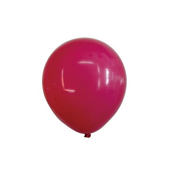 Set 12 Baloane, Flippy, din Latex Standard, 30 cm, Roz Zmeura [2]