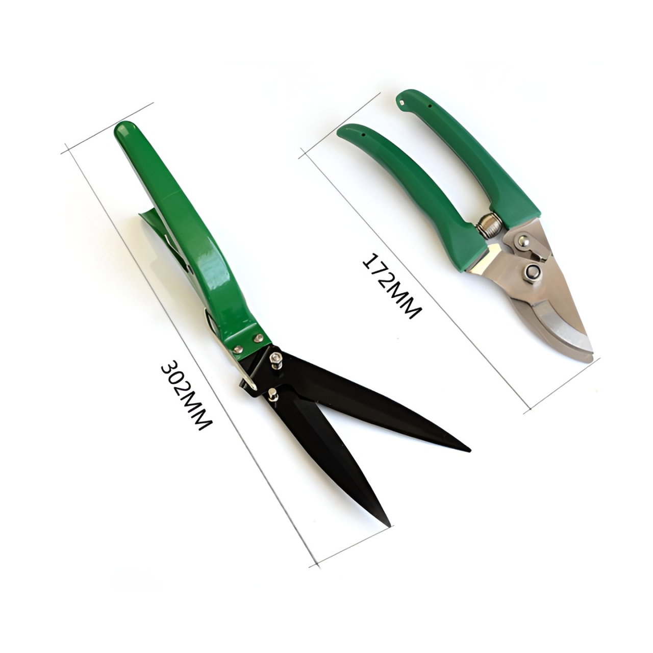 Set 12 Unelte de Gradina, Flippy, pentru Plantare Prelucrare Sol si Ingrijire Plante, Material PVC si Cardboard, Cutie Inclusa, 37x28 cm, Verde [6]