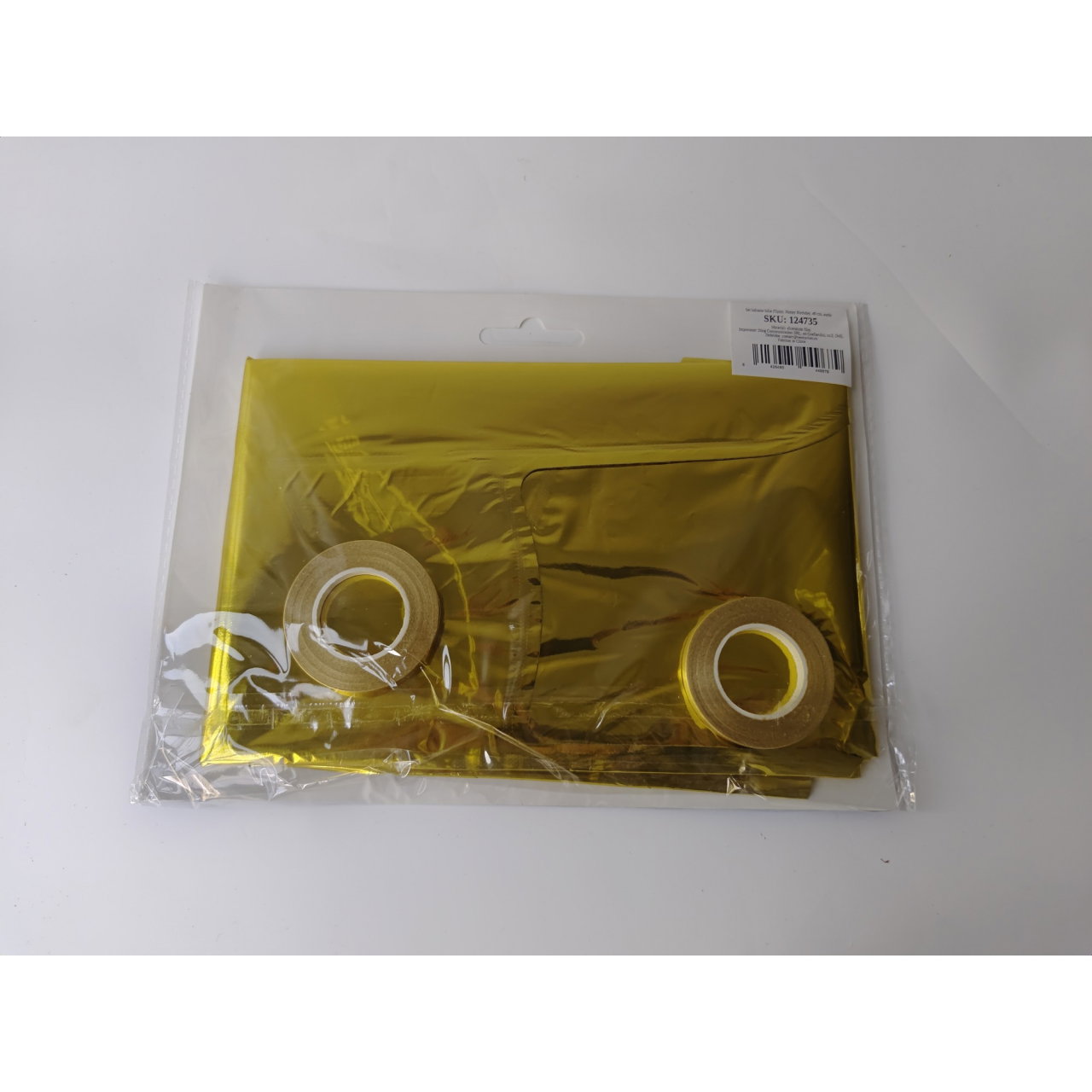 Set 13 Baloane Folie, Flippy, Tip Ghirlanda, Model Happy Birthday, 40 cm, Auriu [5]