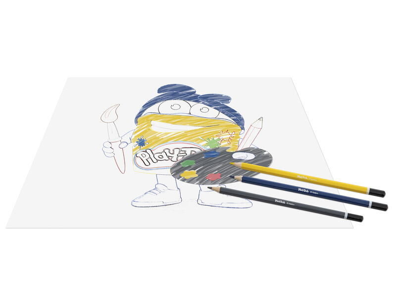 Set 24 creioane colorate in cutie metalica [4]