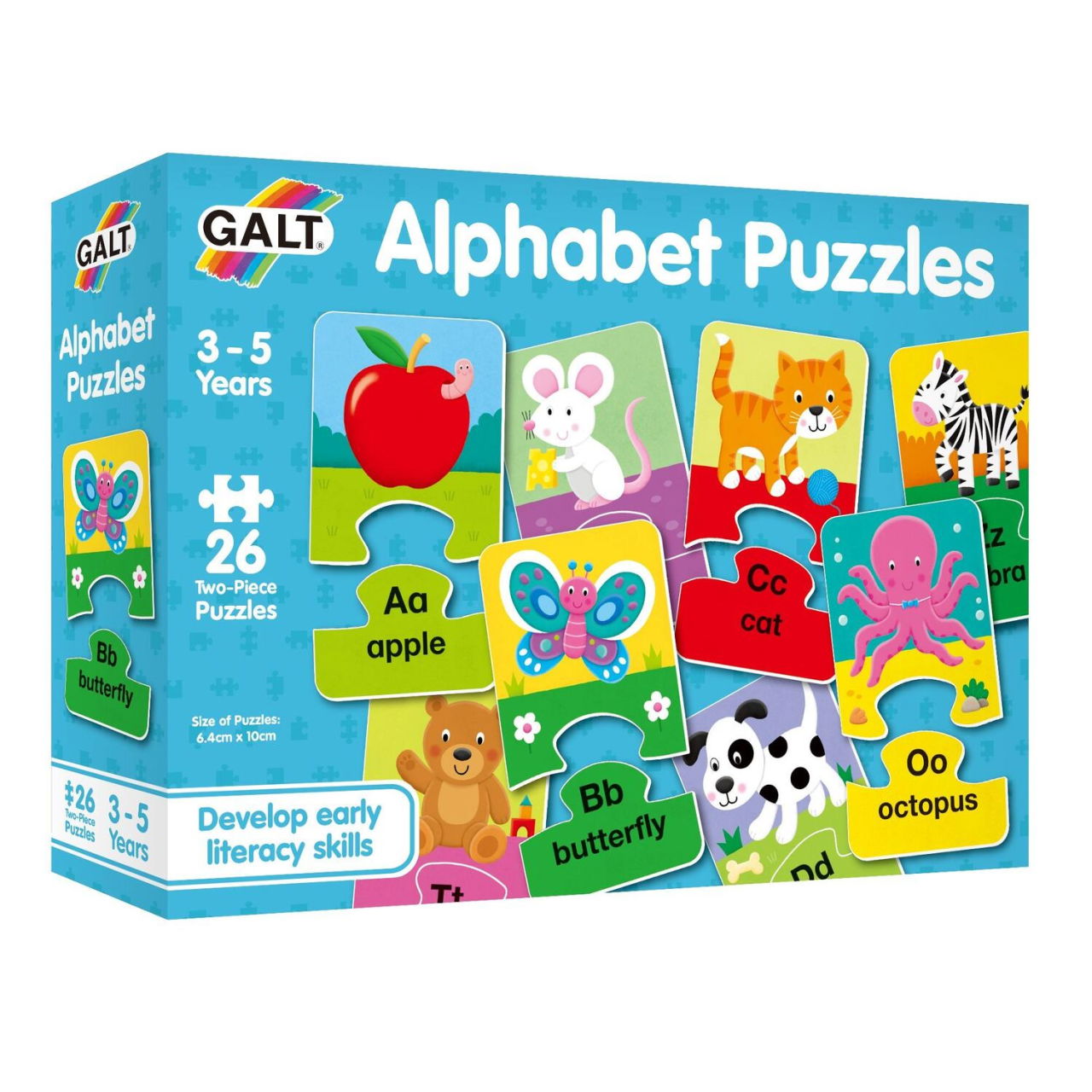 Set 26 de puzzle-uri Alfabet (2 piese) [3]